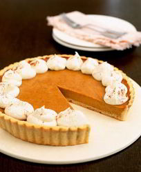 Тыквенный чизкейк с кленовым сиропом