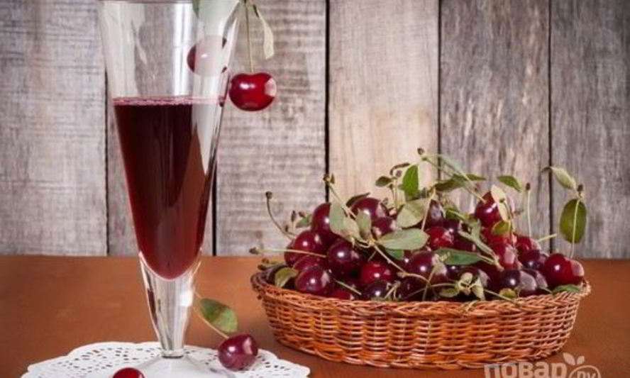Рецепт вина из вишни без дрожжей