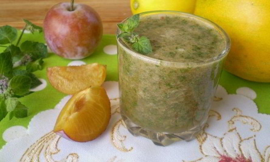 Рецепт вкусного зеленого коктейля