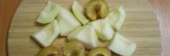 вкусный зеленый коктейль