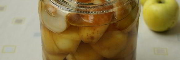 яблоки в сиропе на зиму