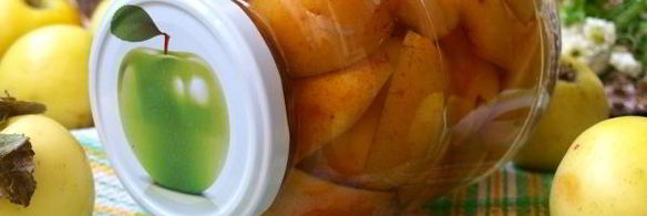 яблоки в сиропе на зиму