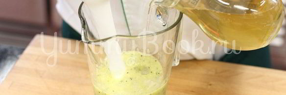 здоровый коктейль с петрушкой