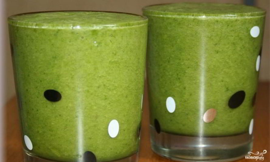 Рецепт зеленого коктейля с лаймом