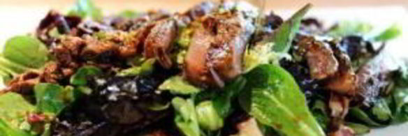 горячий салат с говядиной