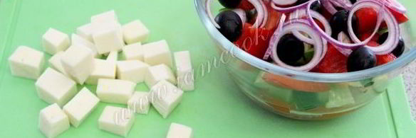 греческий салат с брынзой