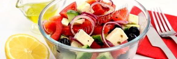 греческий салат с брынзой