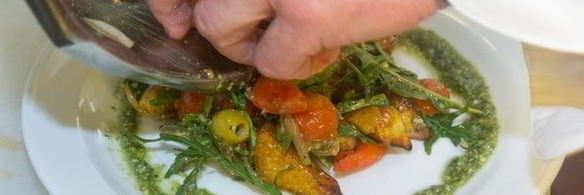 картофельный салат с говядиной