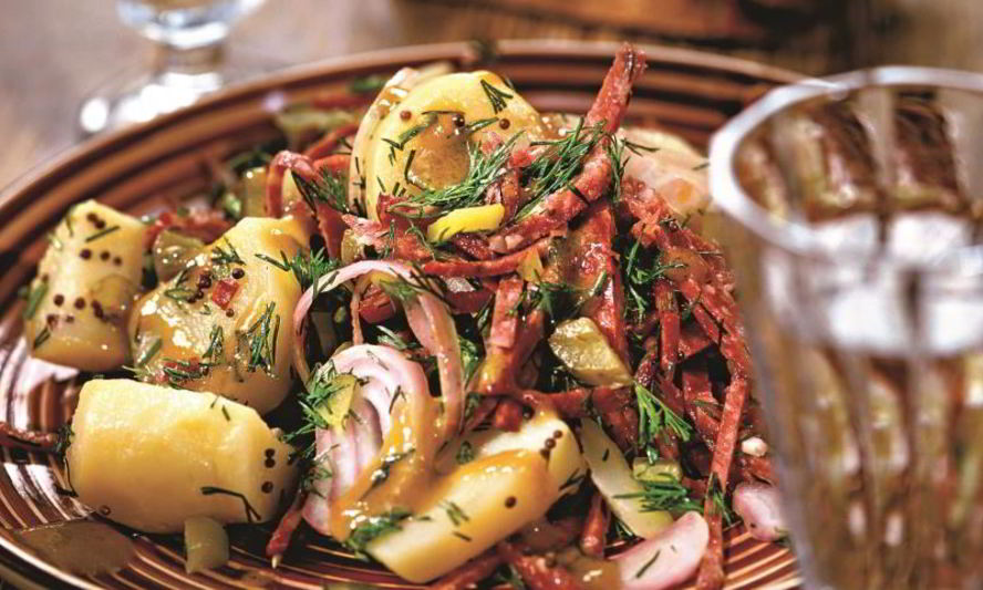 Рецепт немецкого картофельного салата