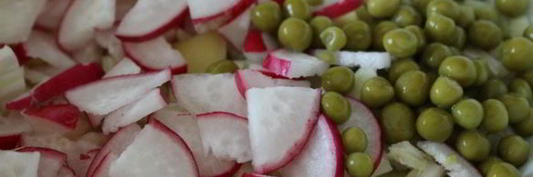 весенний картофельный салат