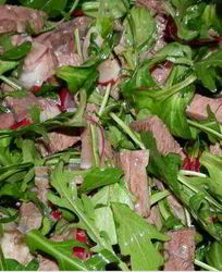 Мясной салат из говядины