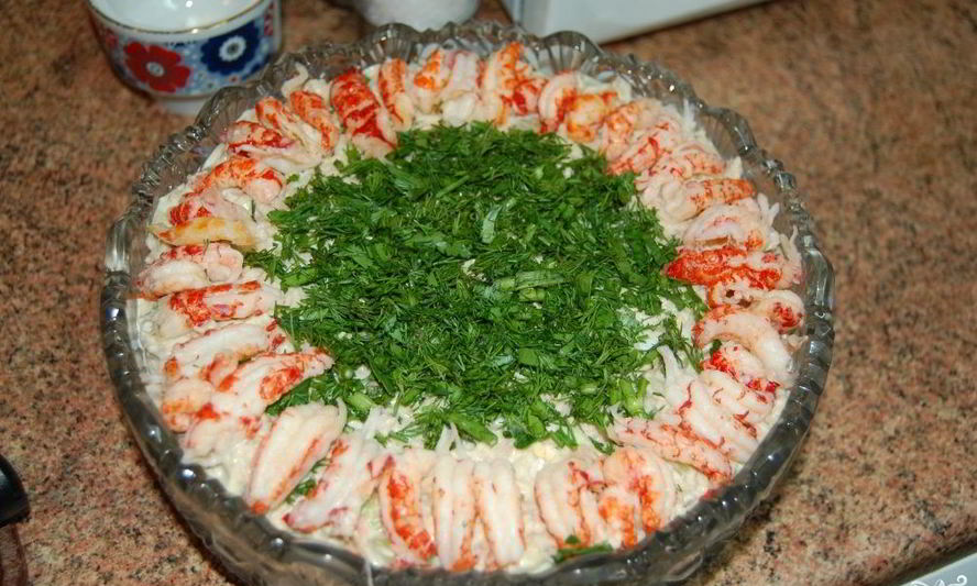 Рецепт классического французского салата оливье