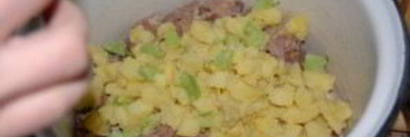 классический французский салат оливье