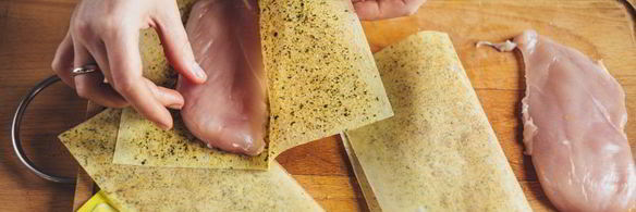 оливье с ароматной куриной грудкой