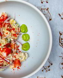 Оливье с крабом