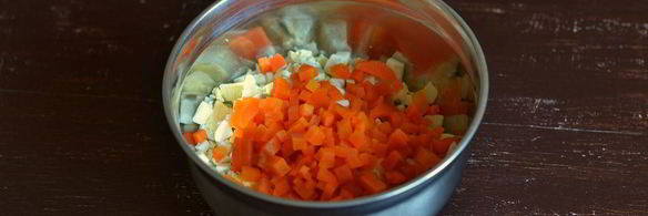 оливье с курицей