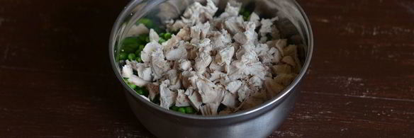 оливье с курицей