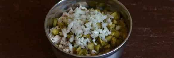 оливье с курицей