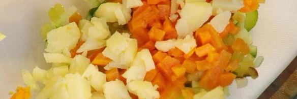 праздничный салат оливье