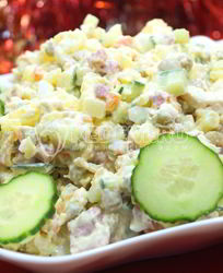 Салат Новогодний оливье