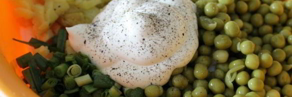 салат оливье с говядиной