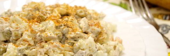 салат оливье с индейкой