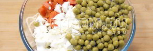 салат оливье с семгой