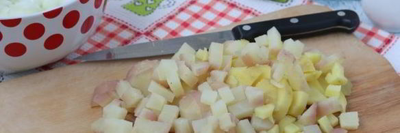 салат оливье со свининой