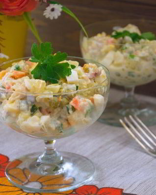 Салат Оливье