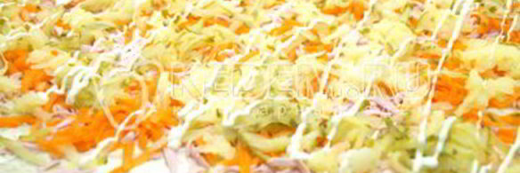 закуска оливье-рулет