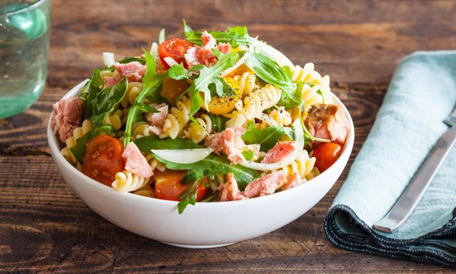 Рецепт пасты-салата с консервированным тунцом