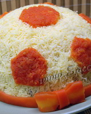 Салат Футбольный мяч