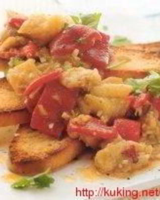 Салат из баклажанов и перцев