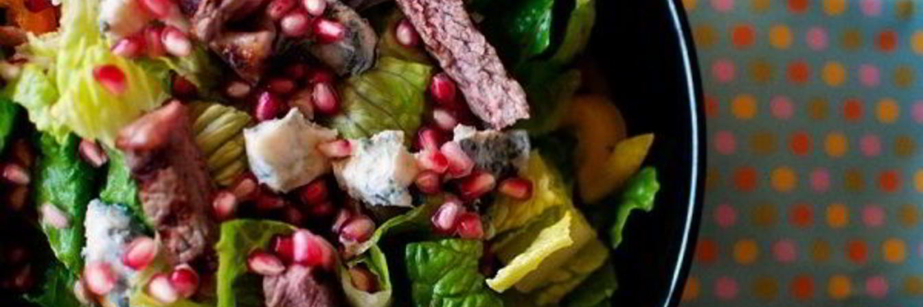 Салат из говядины с гранатом