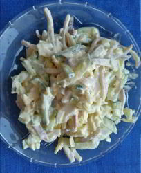 Салат из кальмаров