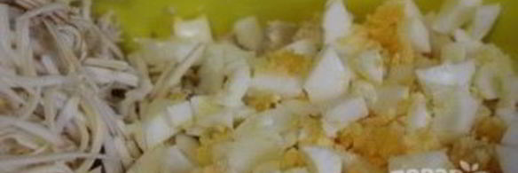 салат из колбасного сыра брутальный