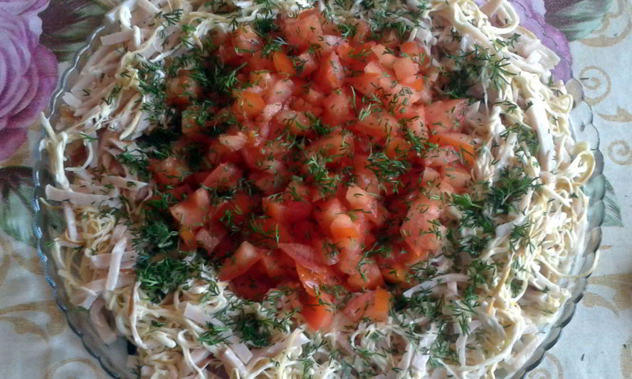 Рецепт салата любовник