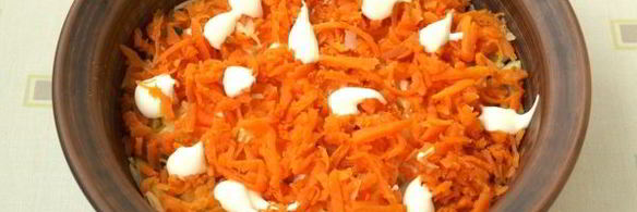 салат мимоза с горбушей