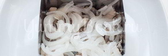 диетическая селедка под шубой без майонеза и картошки