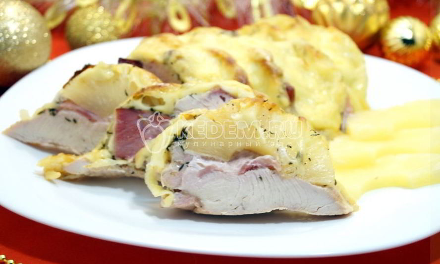 Рецепт индейки под шубой