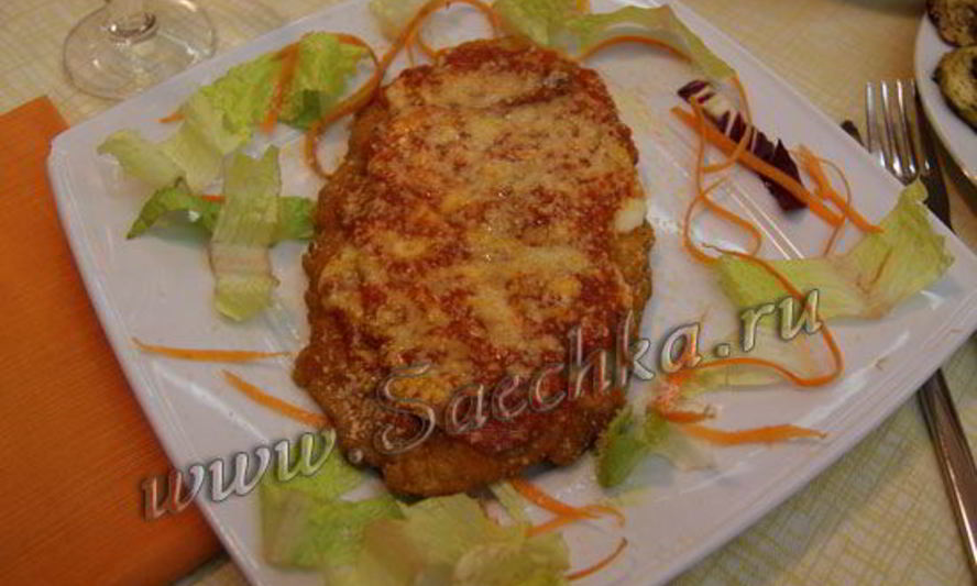 Рецепт мяса под шубой