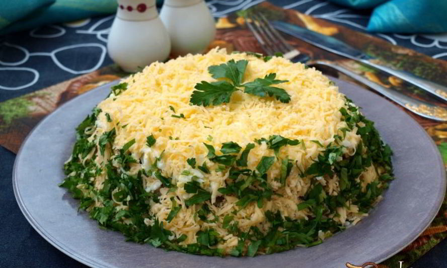 Рецепт салата грибы под шубой