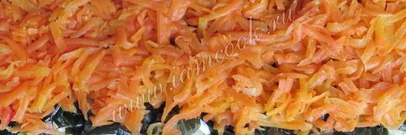 салат под шубой вегетарианский