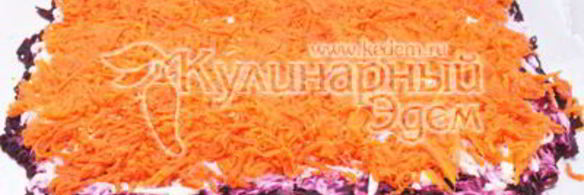 салат-рулет селедка под шубой