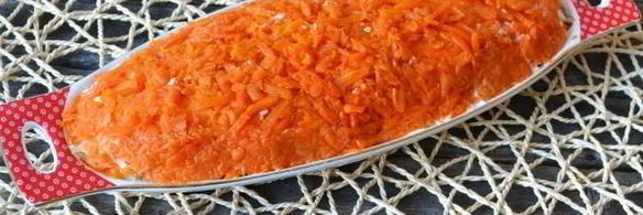 салат шпроты под шубой