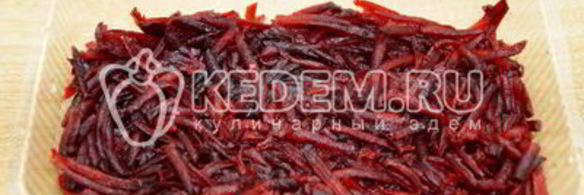 салат заливная селедка под шубой