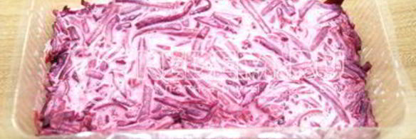 салат заливная селедка под шубой