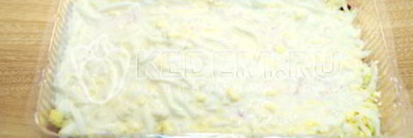 салат заливная селедка под шубой