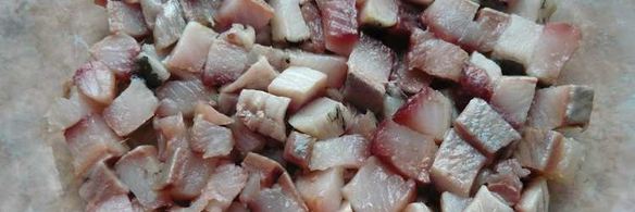 сельдь под шубой с яблоком