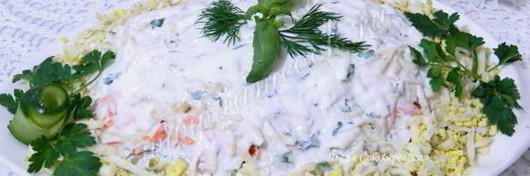 селедка под легкой шубой с яблоком